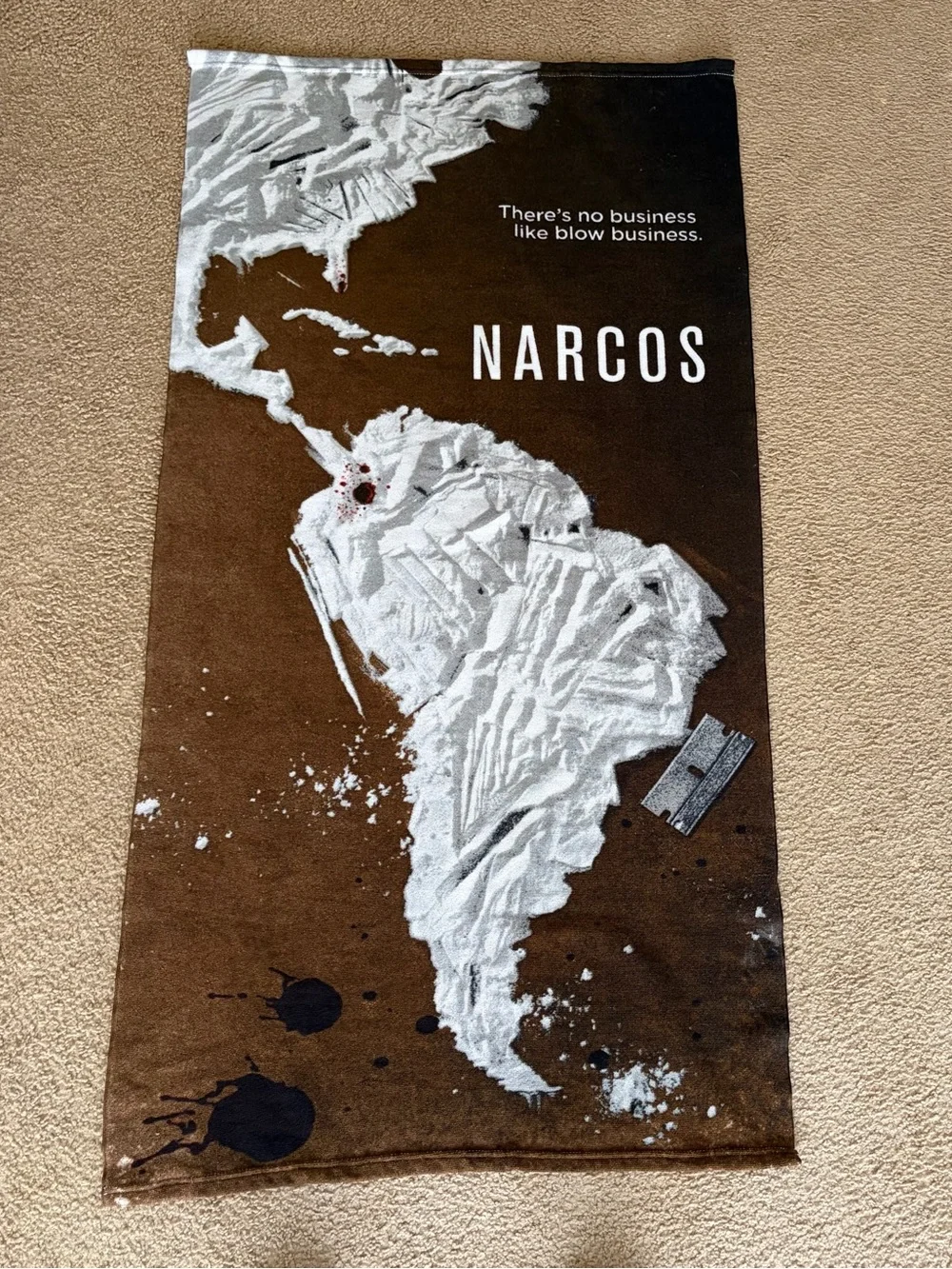 NEW NARCOS blanket / throw